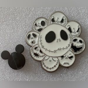 Disney parks Jack Skeleton Faces Trading Pin